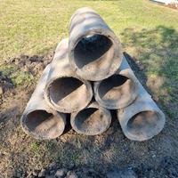 8 Tubi cemento Dia. 37cm L=100cm