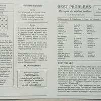 Rivista Problemi di Scacchi 1999