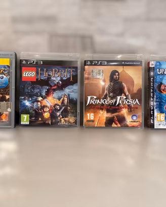 Lotto n. 4 Videogiochi PS3 Originali