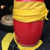 Yao-gu, waist bum drum, tamburo cinese con nastro