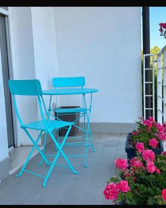 Set tavolo con due sedie - Tiffany
