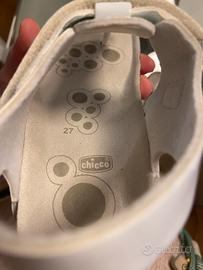 Sandali infradito bambina nuovi n 27