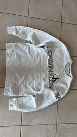 Maglione bianco Calvin Klein Taglia M,come nuovo!