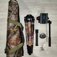 Treppiede Innorel RT90cm  + Testa video Manfrotto 