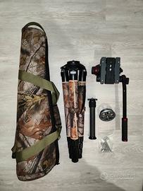 Treppiede Innorel RT90cm  + Testa video Manfrotto 