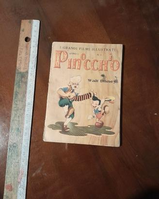 Libricino Pinocchio I grandi film di Walt Disney