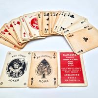 Carte da Gioco Vintage 1951 Poker Bridge Canasta