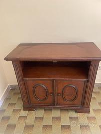 Mobile in legno porta Tv