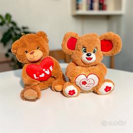Coppia orsetti peluche Love/I love you