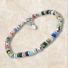 Bracciale da uomo elegante multicolor