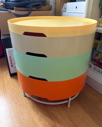 comodino colorato IKEA