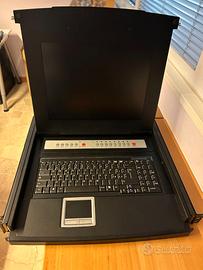 KVM rack 17"