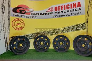 4 Cerchi Ferro 14 pollici Volkswagen