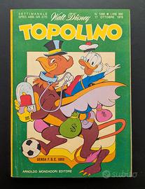 Topolino 1090 (copertina squadra Genoa)