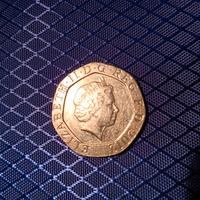 tWenty pence del 2012 Elisabetta ll.