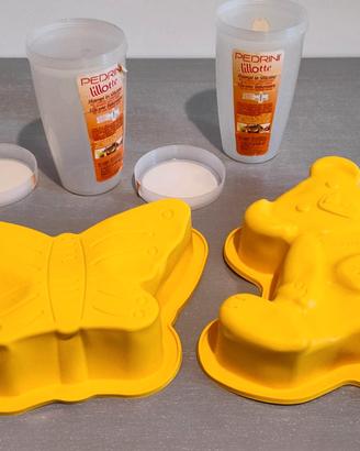 2 Stampi da forno in silicone Pedrini, lillotte