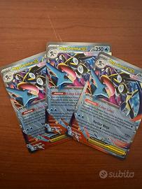 Lotto 3x Mega Greninja ex 081 MEP