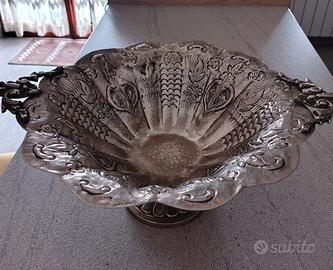 porta frutta placcato in argento Sheffield Collec