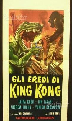 Locandina Originale Gli eredi di King Kong