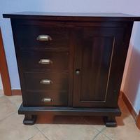 Cassettiera legno Tek 