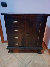 Cassettiera legno Tek 