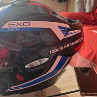 Casco modulare Exo-Tech EVO Carbon - Cosy nero/blu