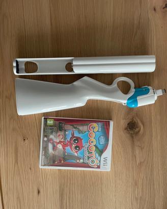 Gioco Wii + Fucile giocattolo per gioco Wii