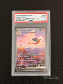 Charizard ex MEW 199 PSA Collezione 151 Pokemon
