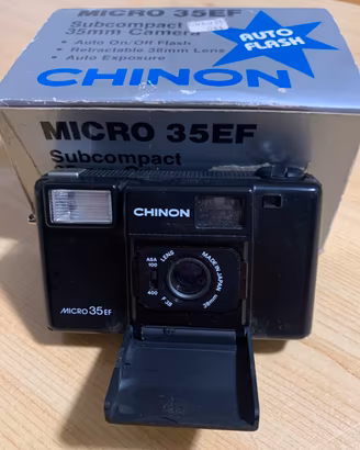 Macchinetta fotografica “Chinon Micro 35F”