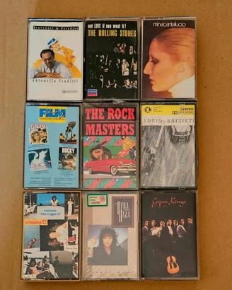 lotto musicassette varie 