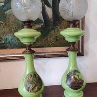 Lampade ad olio decorate