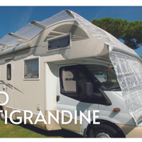 Telo Antigrandine e ombreggiante con cilindri