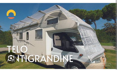 Telo Antigrandine e ombreggiante con cilindri