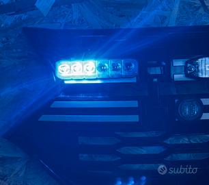 Lampeggiante perimetrale in gomma