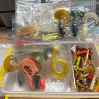 Artificiali in sellicone artigianali bas e luccio