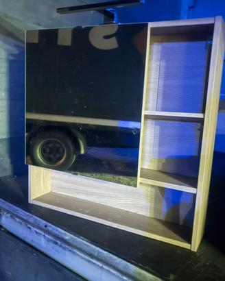 Specchiera bagno con mobiletto