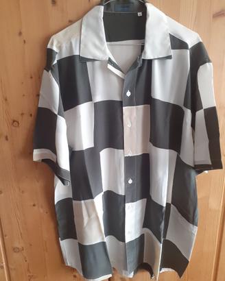 Camicia mezzamanica Vintage di seta