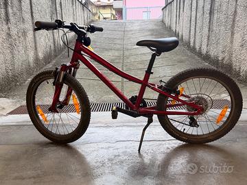 Bicicletta  MTB 20’ forcella ammortizzata