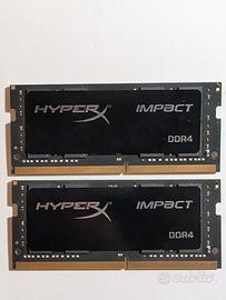 Kit 32GB 2x16GB soDDR4 Kingston iMac