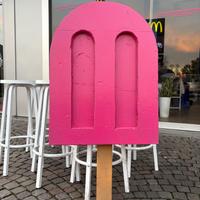 Stecco gigante in polistirolo