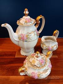 Servizio Rosenthal Pompadour Fiori e Oro US Zone