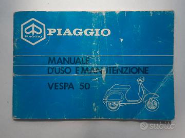 Uso e Manutenzione Vespa 50 V