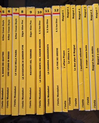 Collana Il Giallo del Lunedi e Maigret