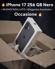 🔥 iPhone 17 256GB Nero – NUOVO SIGILLATO–