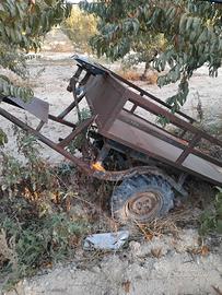 Carrello per motozappa