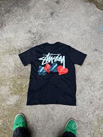 Maglietta Stüssy Poker Nera