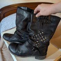 Stivaletti in vera pelle 