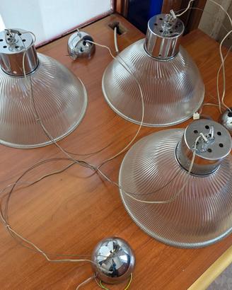 Lampadario sospeso c/cavo acciaio