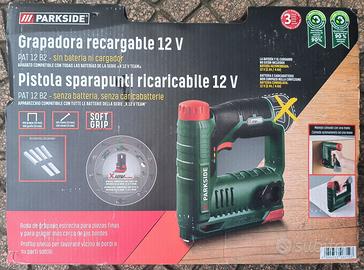Nuovo! Pistola Sparapunti Parkside 12v GARANZIA