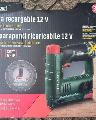 Nuovo! Pistola Sparapunti Parkside 12v GARANZIA